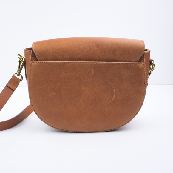 New MADEWELL The Elsewhere Tie Saddlebag Leather - Picture 5 of 8